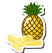 Pineapple spears in juice